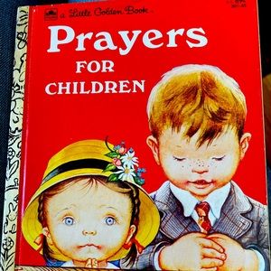 Vintage Little Golden Book Prayers for Children